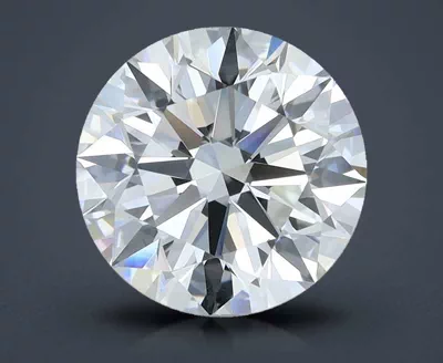3.23ct D VVS2 Rare Carat Ideal Cut Round Diamond