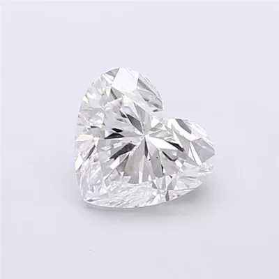 0.97ct D VS2 Very Good Cut Heart Lab Grown Diamond