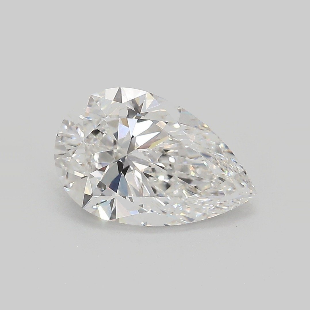 2.54ct E VVS2 Rare Carat Ideal Cut Pear Lab Grown Diamond