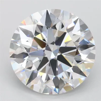 4.31ct D FL Rare Carat Ideal Cut Round Lab Grown Diamond