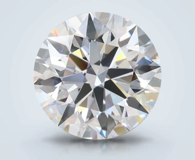 4.31ct D FL Rare Carat Ideal Cut Round Lab Grown Diamond