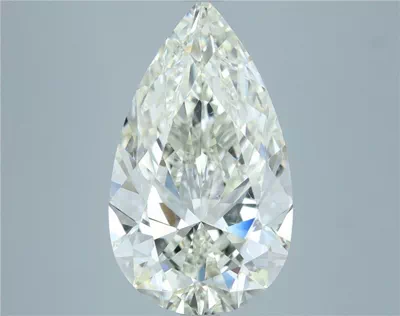 5.01ct J SI1 Rare Carat Ideal Cut Pear Diamond