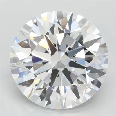 3.51ct D FL Rare Carat Ideal Cut Round Lab Grown Diamond