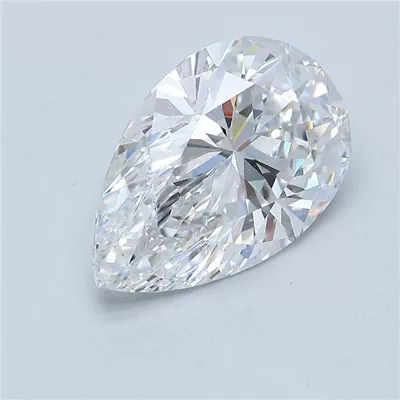 4.03ct F VS1 Very Good Cut Pear Diamond