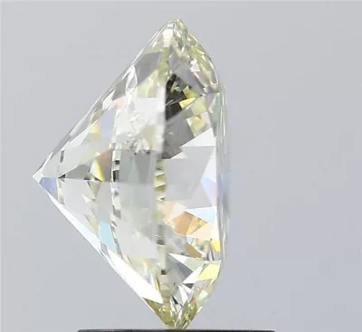 3.03ct K SI2 Rare Carat Ideal Cut Round Diamond