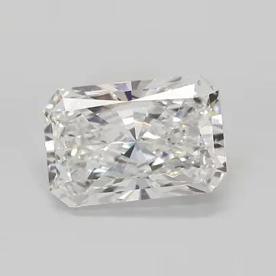 3.75ct E VS2 Rare Carat Ideal Cut Radiant Lab Grown Diamond