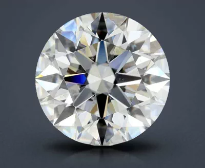 4.20ct I SI1 Rare Carat Ideal Cut Round Diamond