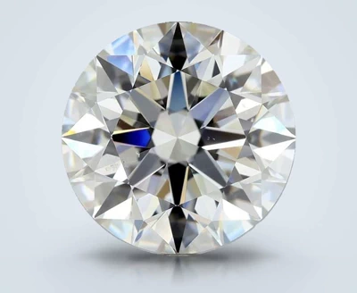 4.20ct I SI1 Rare Carat Ideal Cut Round Diamond