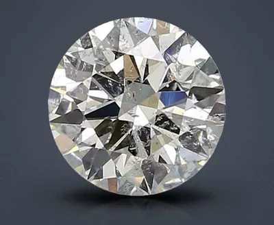 2.51ct H SI2 Rare Carat Ideal Cut Round Diamond