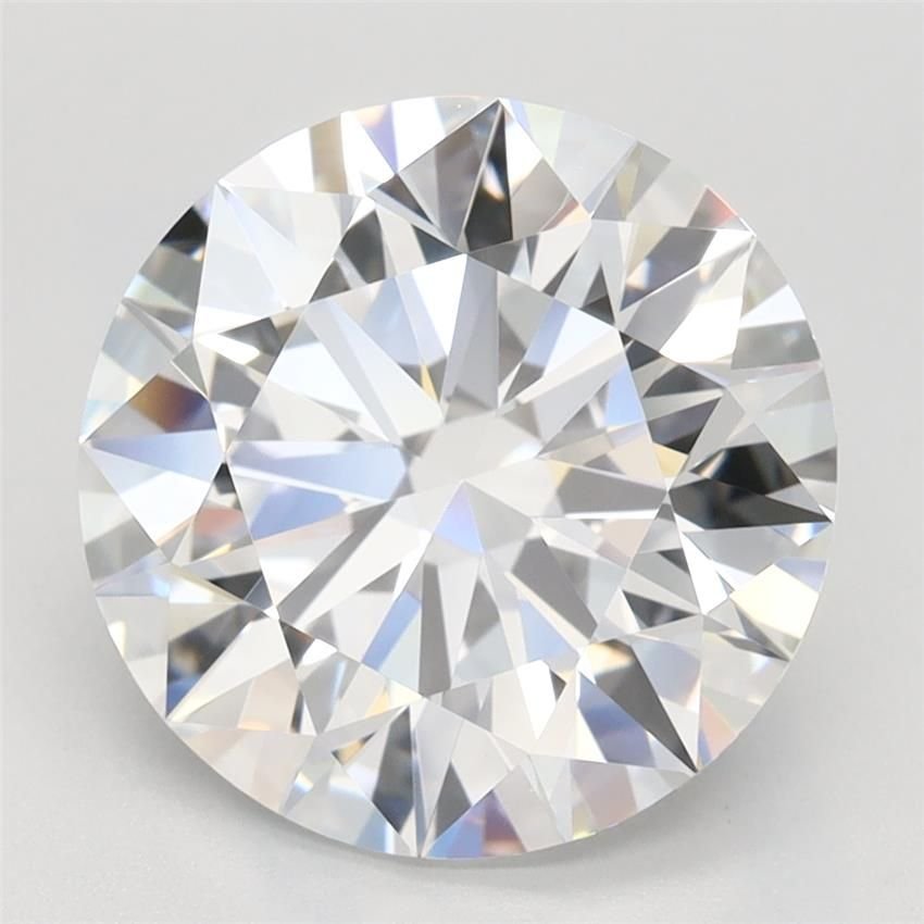 3.68ct D IF Rare Carat Ideal Cut Round Lab Grown Diamond