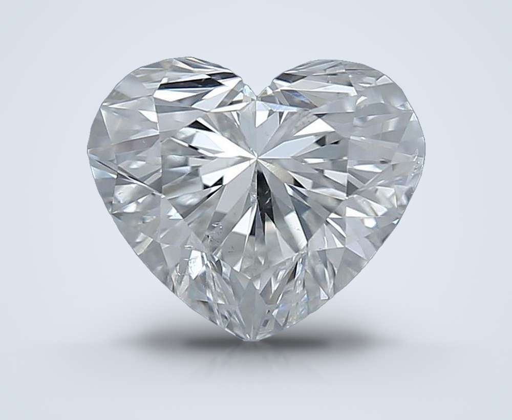 0.92ct I SI2 Rare Carat Ideal Cut Heart Diamond