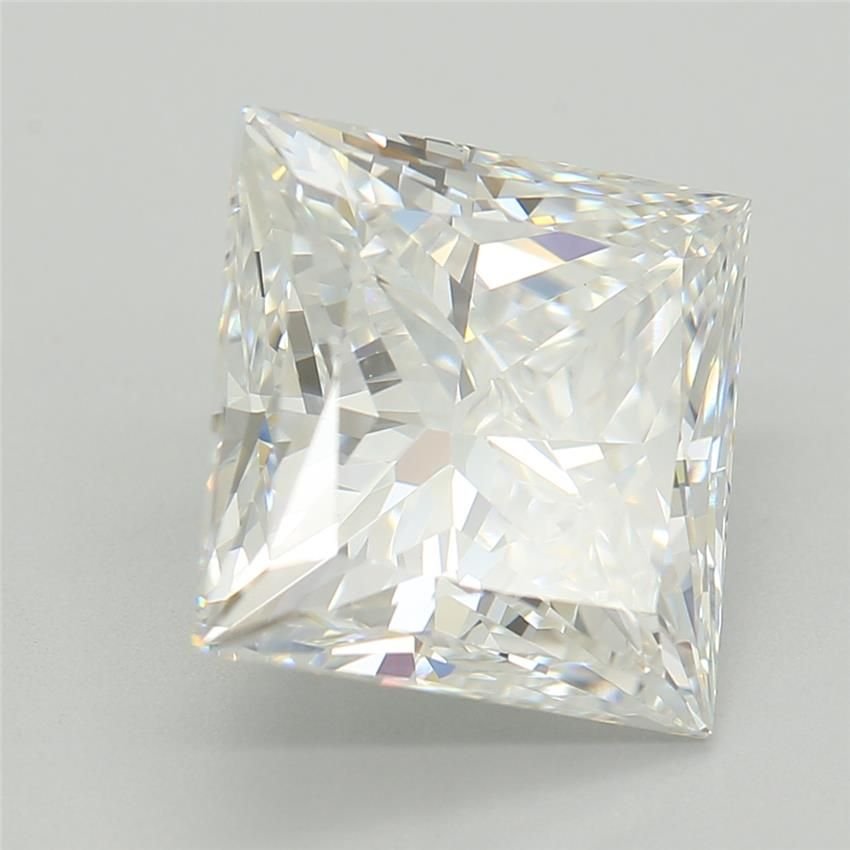 3.04ct E VS1 Rare Carat Ideal Cut Princess Lab Grown Diamond