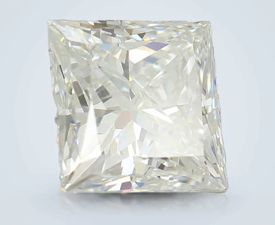 3.04ct E VS1 Rare Carat Ideal Cut Princess Lab Grown Diamond