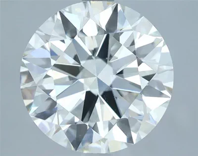 3.51ct J VS2 Rare Carat Ideal Cut Round Diamond