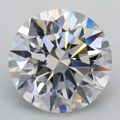 2.08ct E VVS2 Excellent Cut Round Lab Grown Diamond
