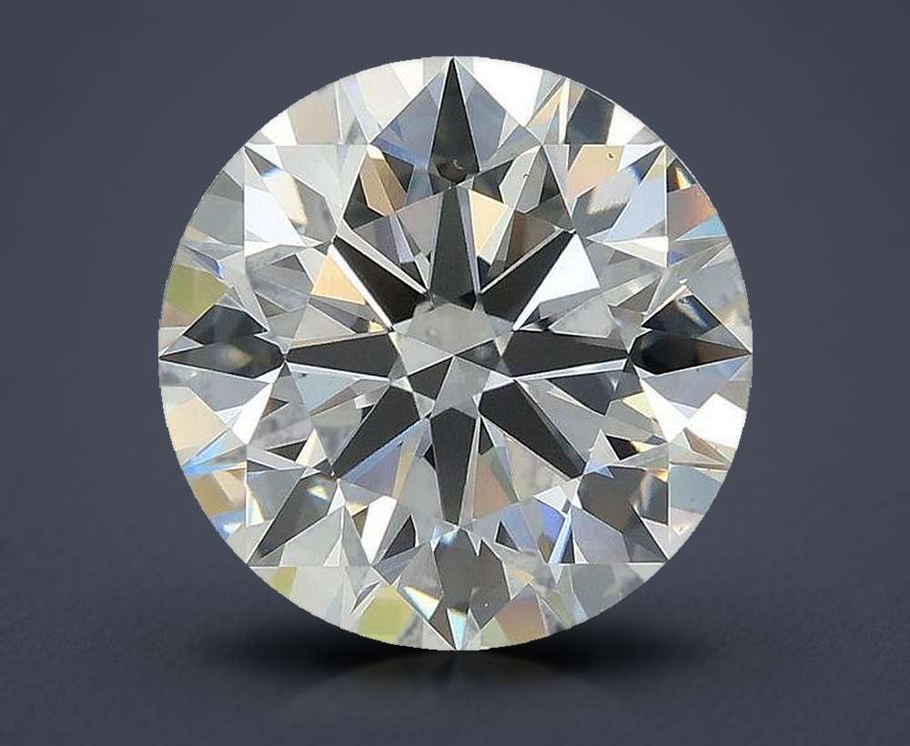 4.05ct D VS2 Rare Carat Ideal Cut Round Lab Grown Diamond