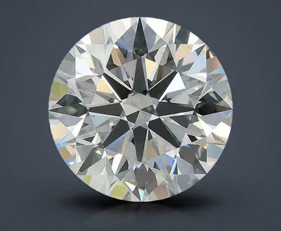 4.05ct D VS2 Rare Carat Ideal Cut Round Lab Grown Diamond