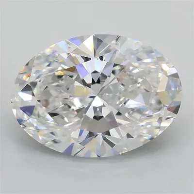 2.06ct E VVS2 Rare Carat Ideal Cut Oval Lab Grown Diamond