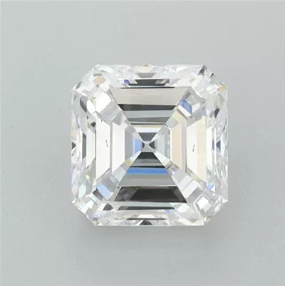 1.02ct D SI1 Very Good Cut Asscher Lab Grown Diamond