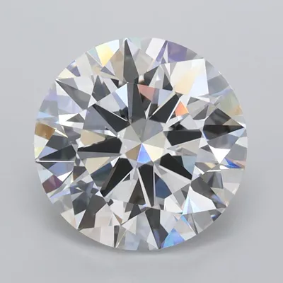 2.61ct D VVS1 Rare Carat Ideal Cut Round Lab Grown Diamond