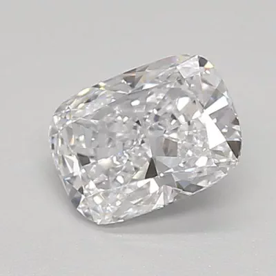 0.58ct D VVS2 Rare Carat Ideal Cut Cushion Lab Grown Diamond