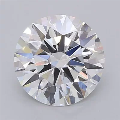 3.23ct E VS1 Rare Carat Ideal Cut Round Lab Grown Diamond