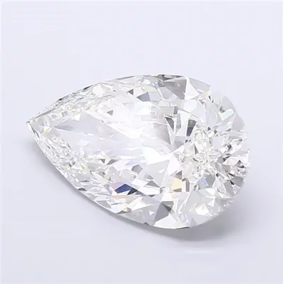 15.06ct F VVS2 Rare Carat Ideal Cut Pear Lab Grown Diamond