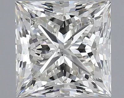 1.50ct J SI1 Rare Carat Ideal Cut Princess Diamond