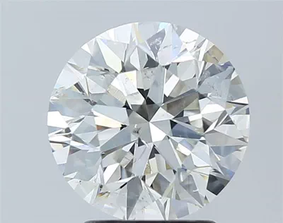 2.50ct I SI2 Rare Carat Ideal Cut Round Diamond