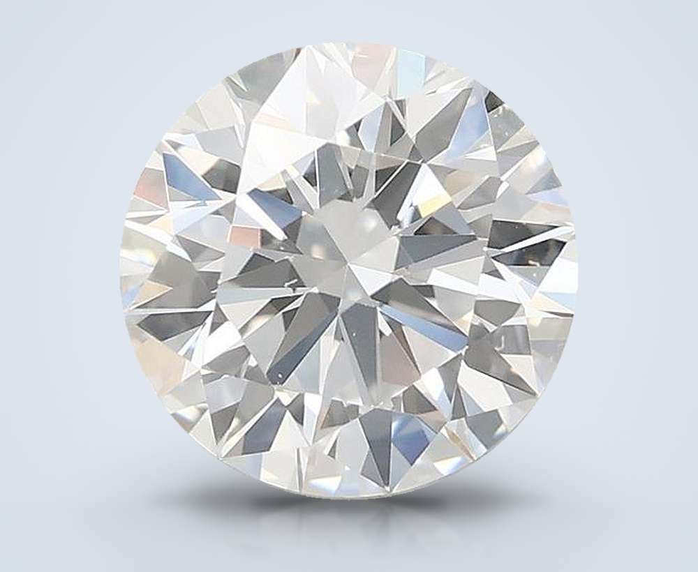 1.23ct D VS1 Rare Carat Ideal Cut Round Lab Grown Diamond
