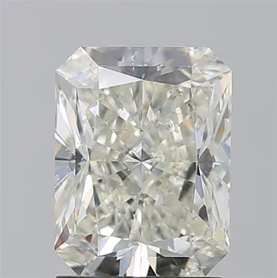 2.02ct K SI2 Rare Carat Ideal Cut Radiant Diamond