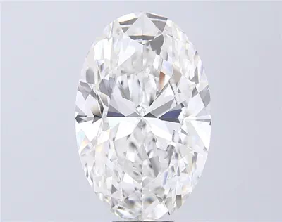 10.10ct F VS1 Rare Carat Ideal Cut Oval Lab Grown Diamond