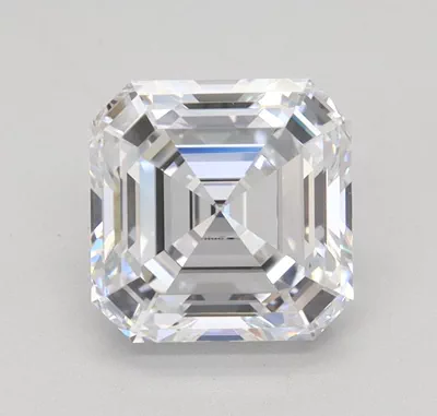 1.52ct D VS1 Rare Carat Ideal Cut Asscher Lab Grown Diamond