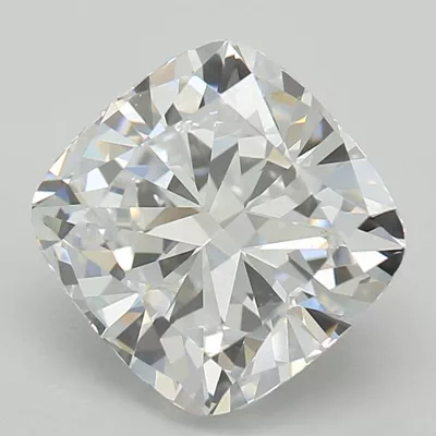 1.51ct E VVS2 Rare Carat Ideal Cut Cushion Lab Grown Diamond