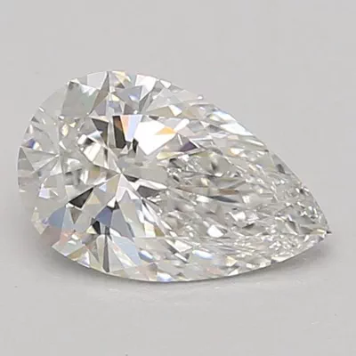 0.97ct E VS2 Rare Carat Ideal Cut Pear Lab Grown Diamond