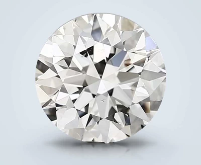 4.45ct J SI2 Rare Carat Ideal Cut Round Diamond