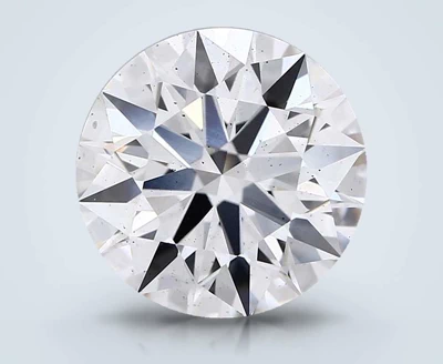 3.24ct F SI1 Rare Carat Ideal Cut Round Lab Grown Diamond