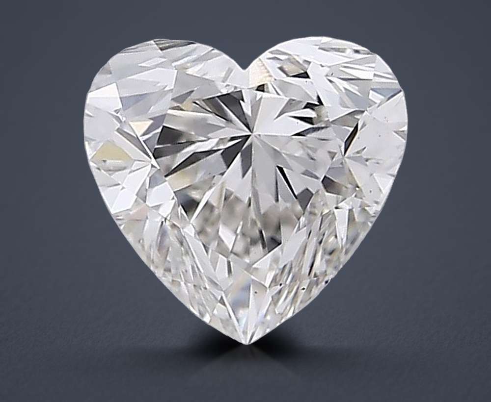 1.57ct H VS1 Very Good Cut Heart Lab Grown Diamond