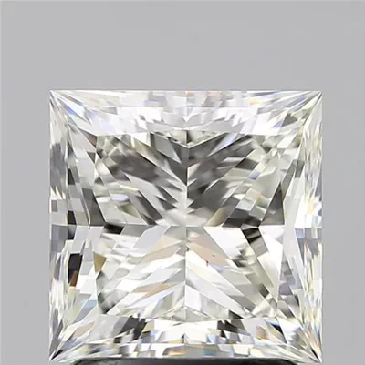 2.01ct J VS2 Rare Carat Ideal Cut Princess Diamond