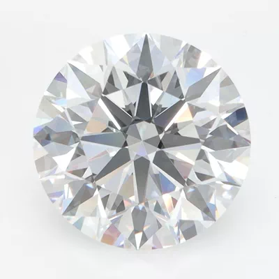4.01ct D VVS1 Rare Carat Ideal Cut Round Lab Grown Diamond