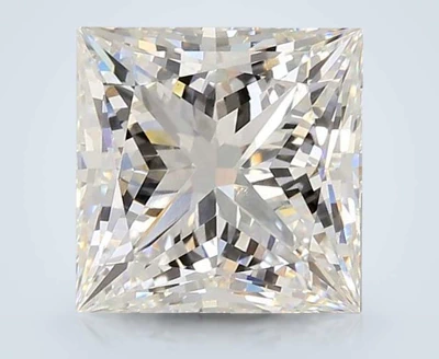 4.57ct F VS1 Rare Carat Ideal Cut Princess Lab Grown Diamond