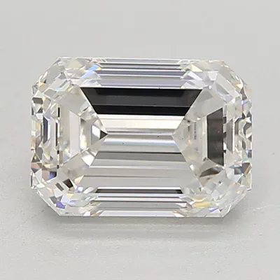1.82ct G VS1 Excellent Cut Emerald Lab Grown Diamond