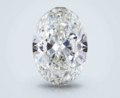 5.03ct H SI2 Excellent Cut Oval Diamond
