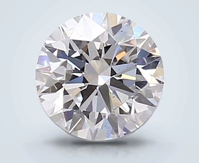 1.29ct H VS1 Rare Carat Ideal Cut Round Lab Grown Diamond