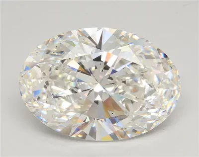21.04ct F VS2 Rare Carat Ideal Cut Oval Lab Grown Diamond