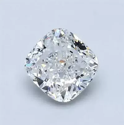 0.81ct F VVS2 Rare Carat Ideal Cut Cushion Diamond