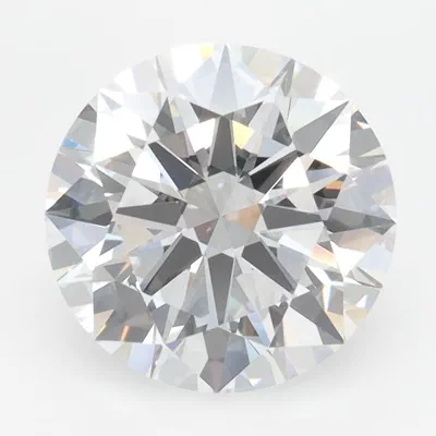 3.26ct D IF Rare Carat Ideal Cut Round Lab Grown Diamond