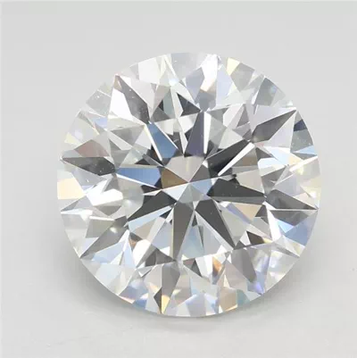 2.03ct D VS2 Rare Carat Ideal Cut Round Lab Grown Diamond
