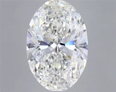 10.02ct F VVS2 Rare Carat Ideal Cut Oval Lab Grown Diamond