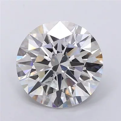 4.10ct F VS2 Rare Carat Ideal Cut Round Lab Grown Diamond
